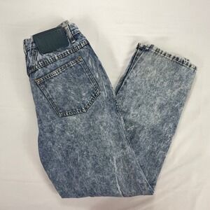 Vintage Cotler Acid Wash High Waist Jeans Womens 33x31 Tapered Retro